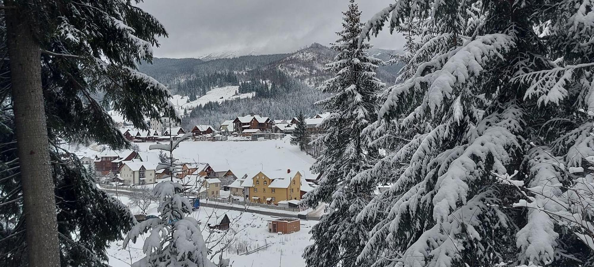 "Як Вдома" Буковель Hotell Eksteriør bilde