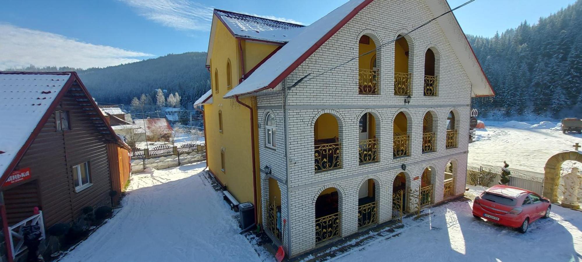 "Як Вдома" Буковель Hotell Eksteriør bilde