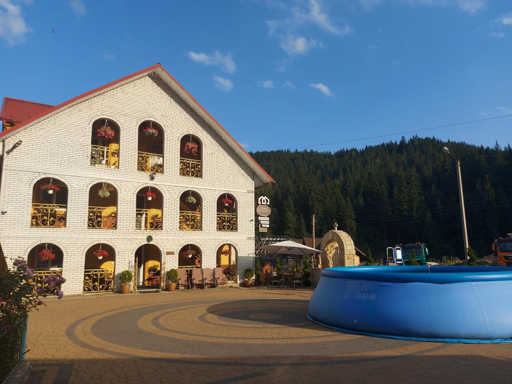 "Як Вдома" Буковель Hotell Eksteriør bilde